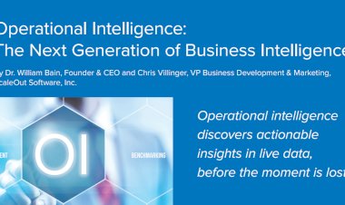 Operational Intelligence: The Next Generation of Business Intelligence